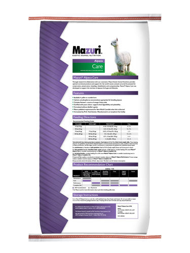 Mazuri® Alpaca Care (Crumbles)