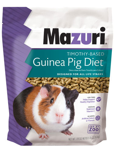 Mazuri® Timothy-Based Guinea Pig Diets