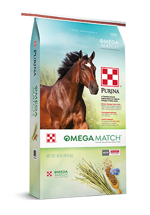 Purina® Omega Match® Ration Balancing Horse Feed