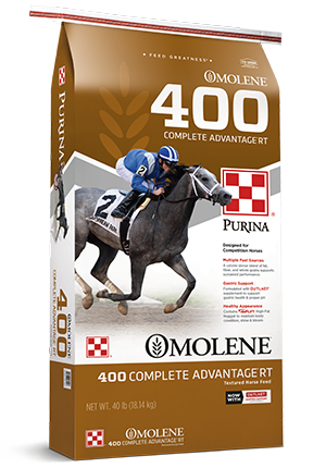 Purina® Omolene® #400 RT Complete Advantage Horse Feed