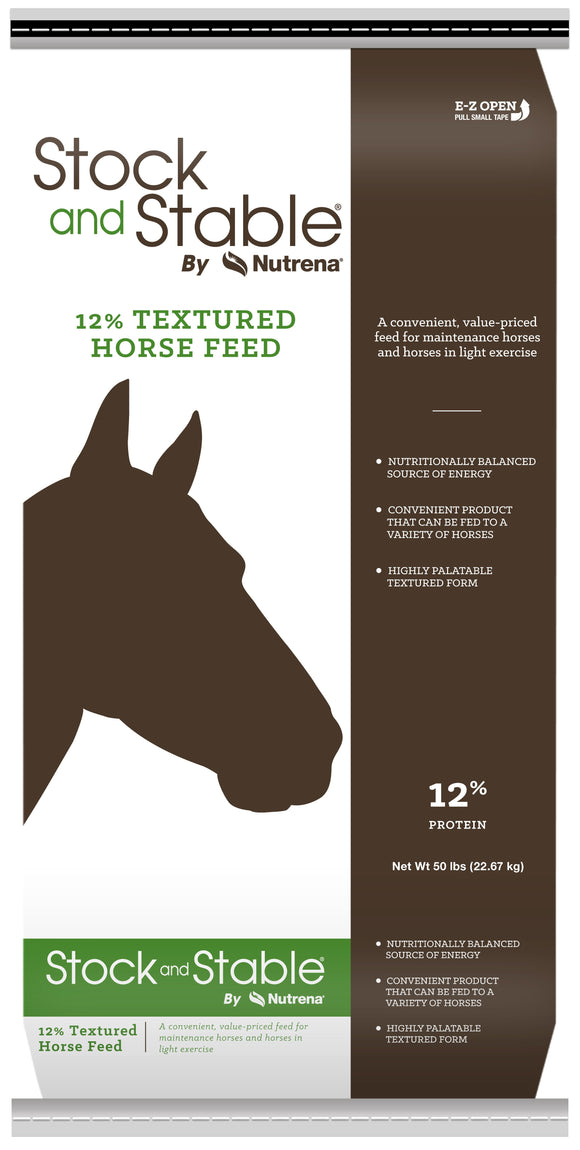 Stock & Stable® By Nutrena® 12% Textured Horse Feed