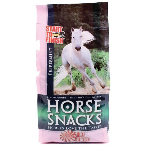 MANNA PRO START TO FINISH HORSE SNACKS- PEPPERMINT